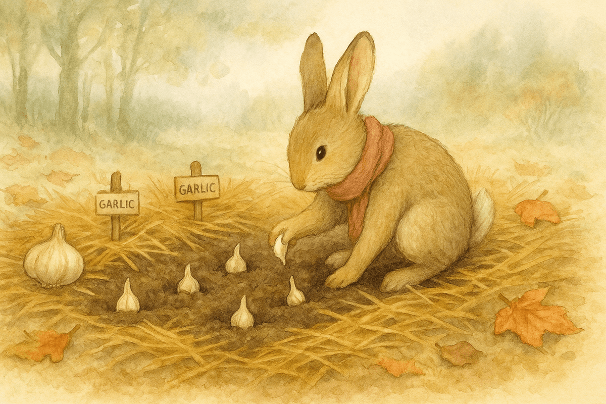 The Gentle Art of Growing Garlic