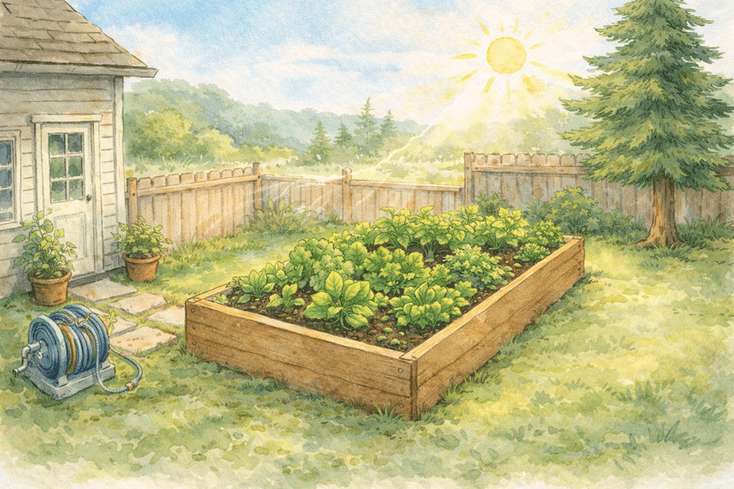Beginner Raised Bed Garden (Pacific Northwest Guide)