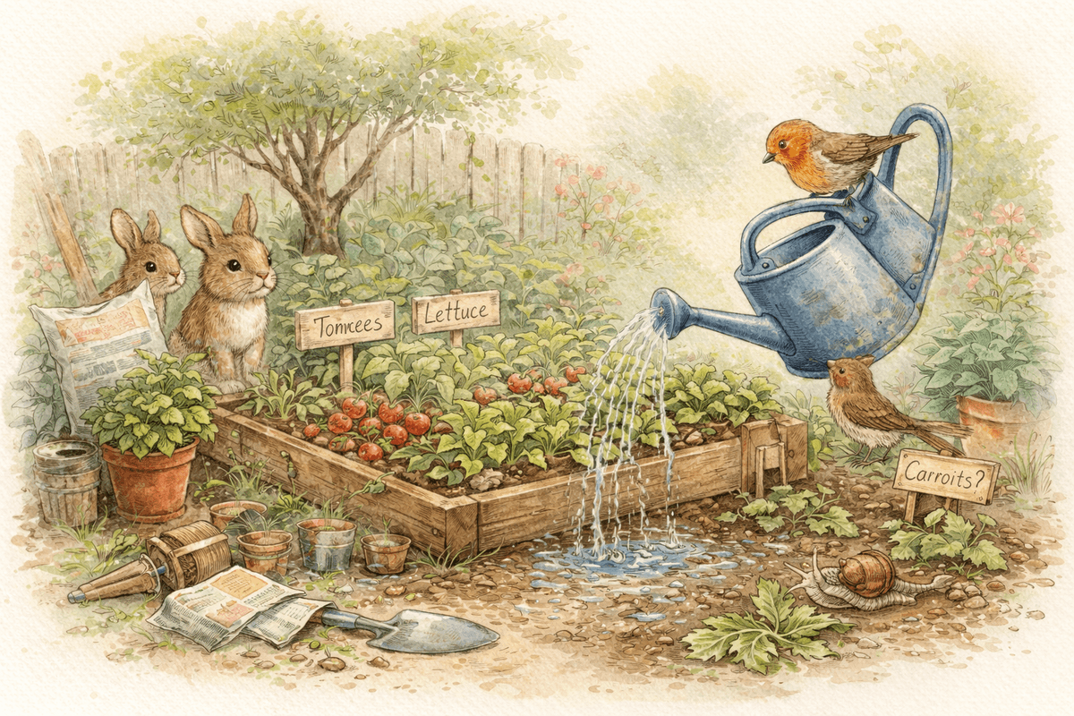 What I Wish I Knew My First Year Gardening (PNW Beginner Guide)