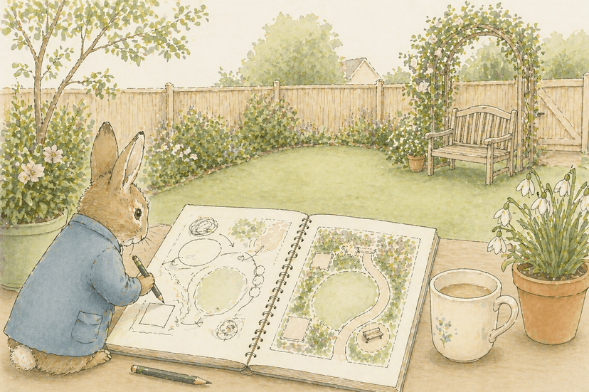 Sketching Your Garden (Badly Is Perfect)