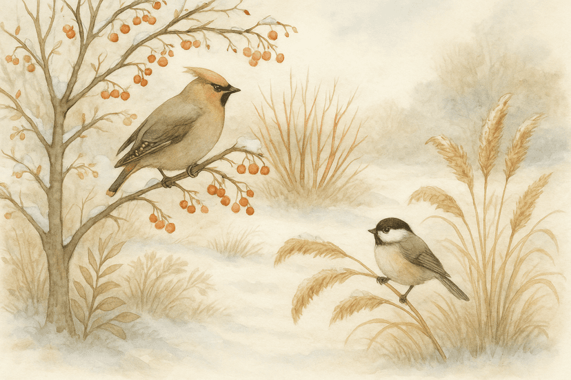 The PNW Winter Bird Buffet: Planting Food When the Garden Sleeps