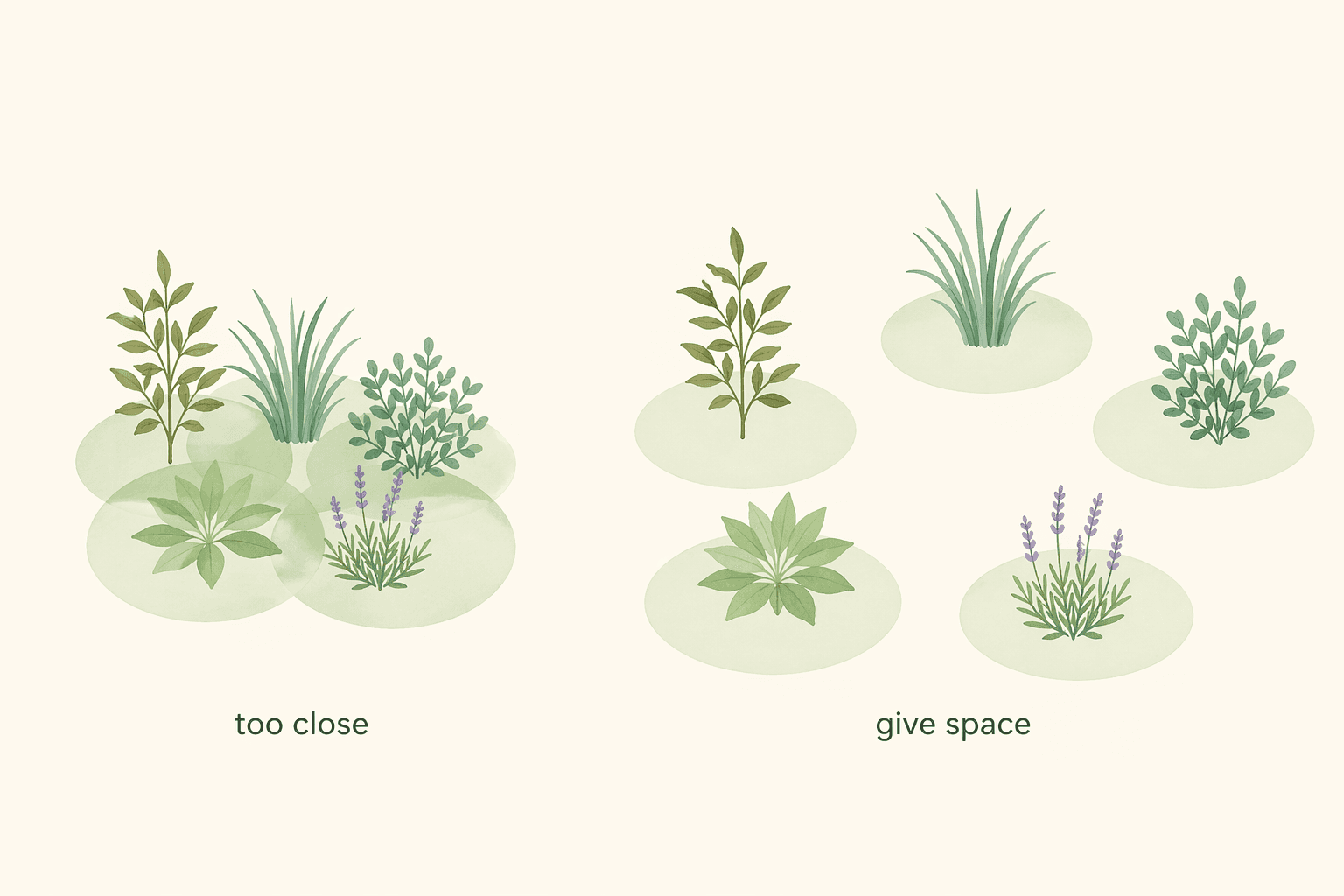 Give your plants room to grow 🌱 A little space now means healthier roots, better airflow, and far fewer problems later.