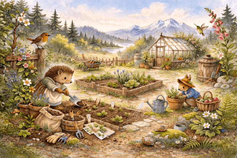 Beginner’s Guide to Gardening in the Pacific Northwest (Zone 8a Tips)