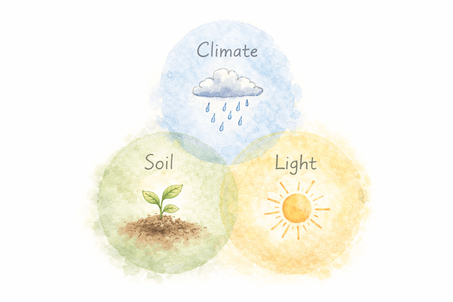 Before you plant anything, learn these three things: how your garden drains, how the sun moves, and what your seasons bring.